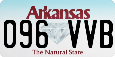 AR license plate 096VVB