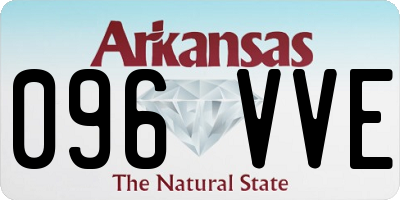 AR license plate 096VVE