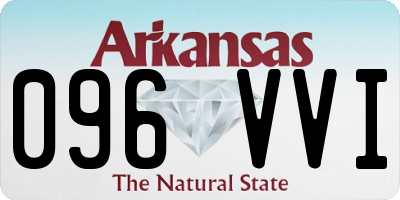 AR license plate 096VVI