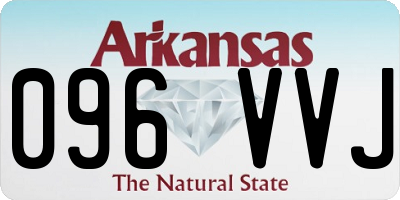 AR license plate 096VVJ