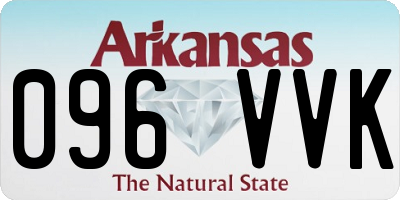 AR license plate 096VVK