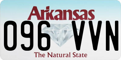 AR license plate 096VVN