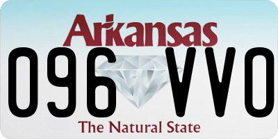 AR license plate 096VVO