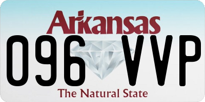 AR license plate 096VVP