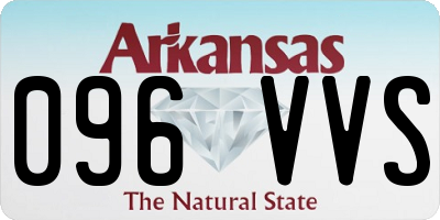 AR license plate 096VVS