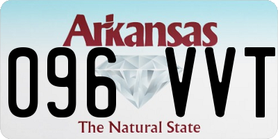 AR license plate 096VVT