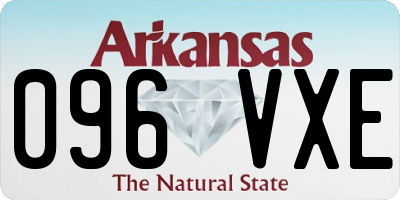 AR license plate 096VXE