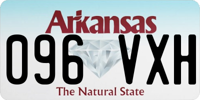 AR license plate 096VXH