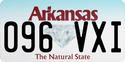 AR license plate 096VXI