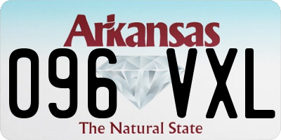AR license plate 096VXL
