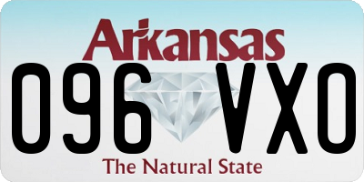 AR license plate 096VXO