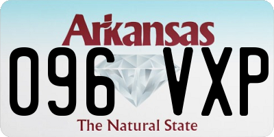 AR license plate 096VXP