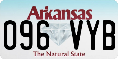 AR license plate 096VYB