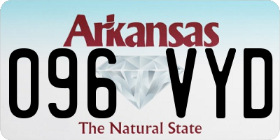 AR license plate 096VYD