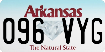 AR license plate 096VYG