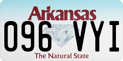 AR license plate 096VYI