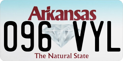 AR license plate 096VYL