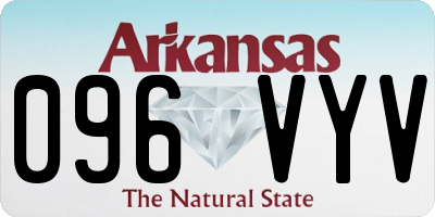 AR license plate 096VYV