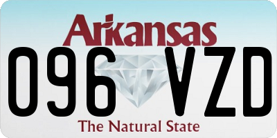 AR license plate 096VZD