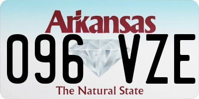 AR license plate 096VZE