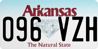 AR license plate 096VZH