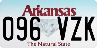 AR license plate 096VZK