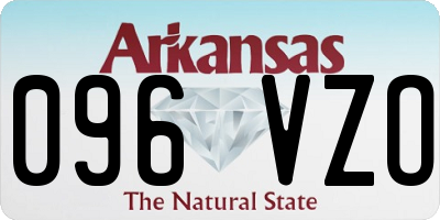 AR license plate 096VZO