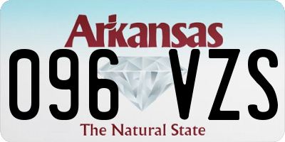 AR license plate 096VZS