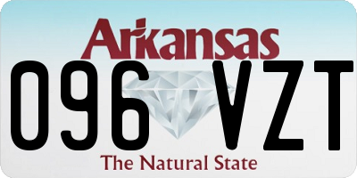 AR license plate 096VZT