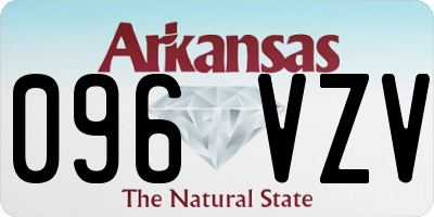 AR license plate 096VZV