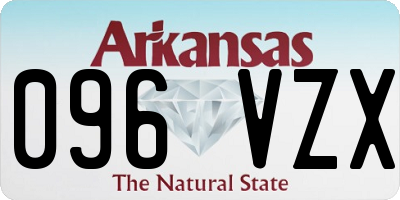 AR license plate 096VZX