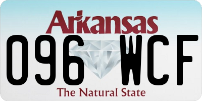 AR license plate 096WCF
