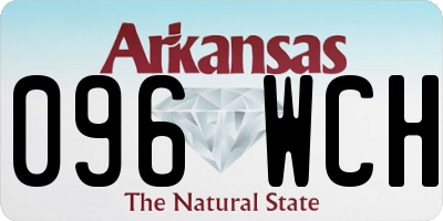 AR license plate 096WCH