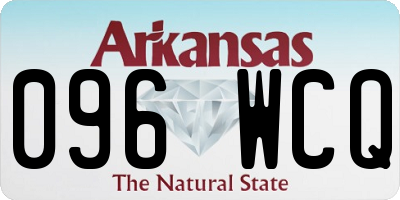 AR license plate 096WCQ