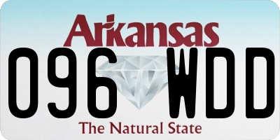 AR license plate 096WDD