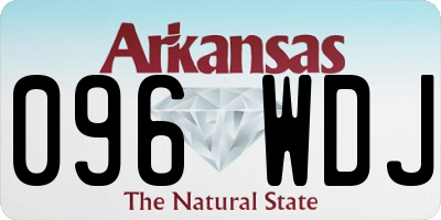 AR license plate 096WDJ