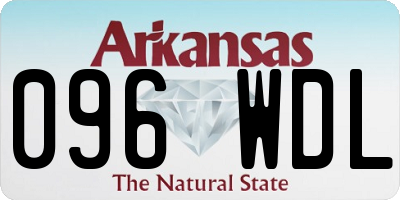 AR license plate 096WDL