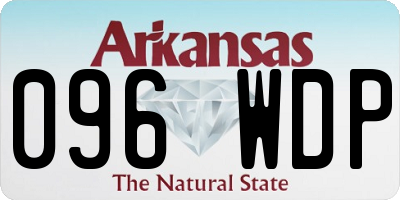 AR license plate 096WDP