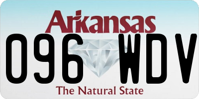 AR license plate 096WDV