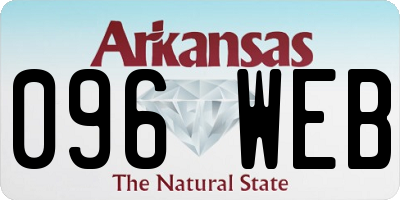 AR license plate 096WEB