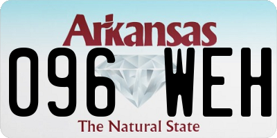 AR license plate 096WEH