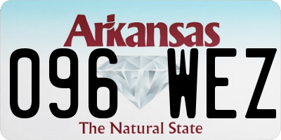 AR license plate 096WEZ