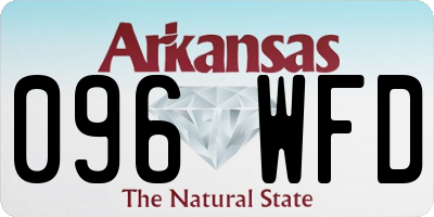 AR license plate 096WFD