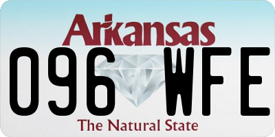 AR license plate 096WFE