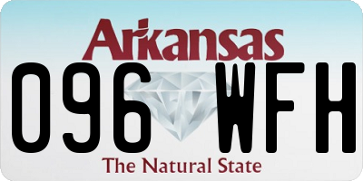 AR license plate 096WFH