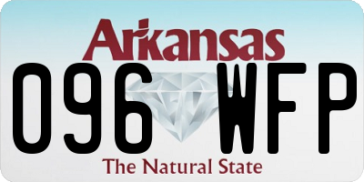 AR license plate 096WFP