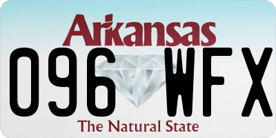AR license plate 096WFX