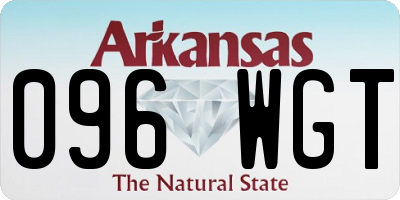 AR license plate 096WGT