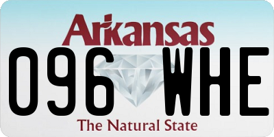 AR license plate 096WHE