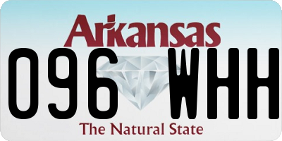 AR license plate 096WHH